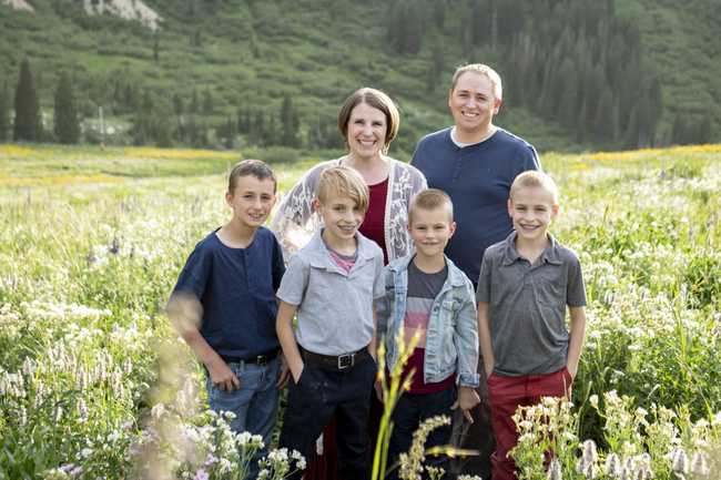 Ms. BriAnn and her family